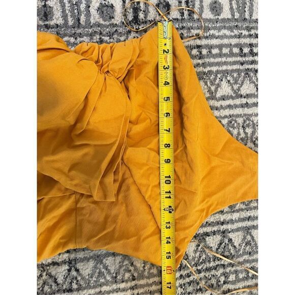 c/meo collective - show them the shoulder jumpsuit pantsuit wide leg wrap size 2 - Picture 11 of 12